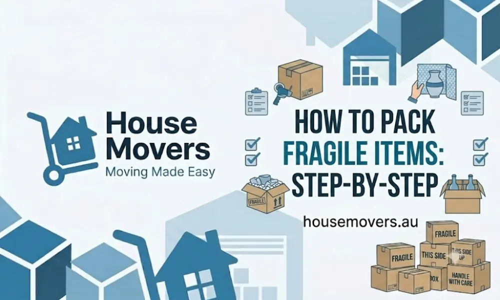 how to pack fragile items moving